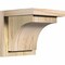 Ekena Millwork Huntington Rough Sawn Corbel w/Backplate, Douglas Fir, 8"W x 8"D x 8"H COR08X08X08HUN01RDF - alternate 1